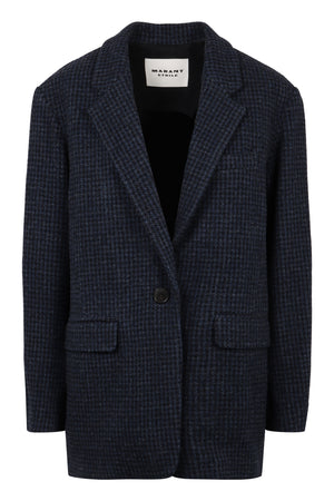 Wool blazer-0